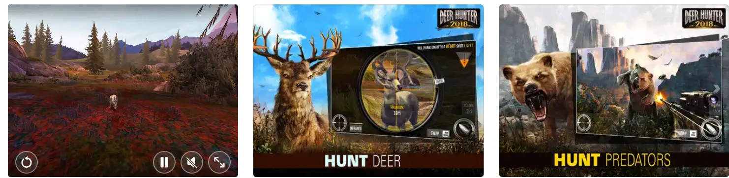 Deer hunter game for iphone